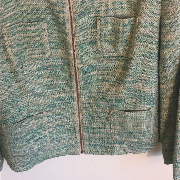 J. Jill zip crop jacket - Picture 5 of 7